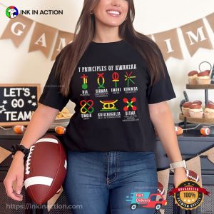 7 Principles Of Kwanzaa African American Holiday Shirt v2