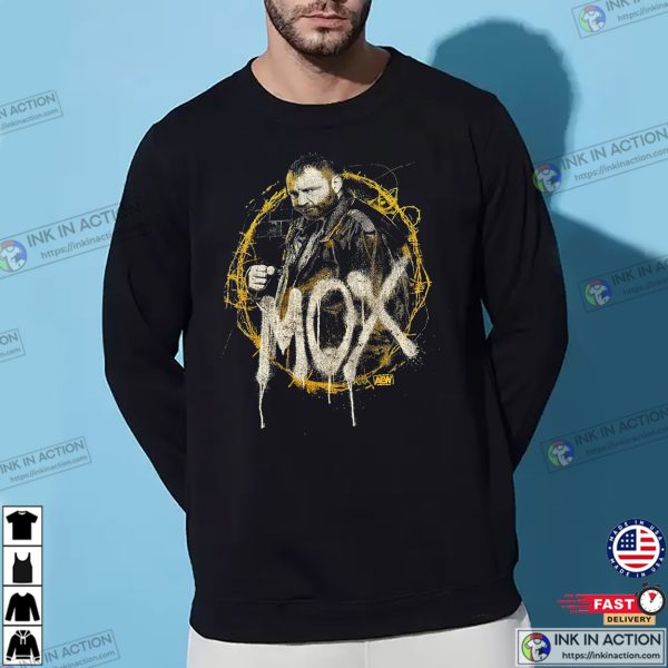 AEW Pro Wrestling Jon Moxley T-Shirt