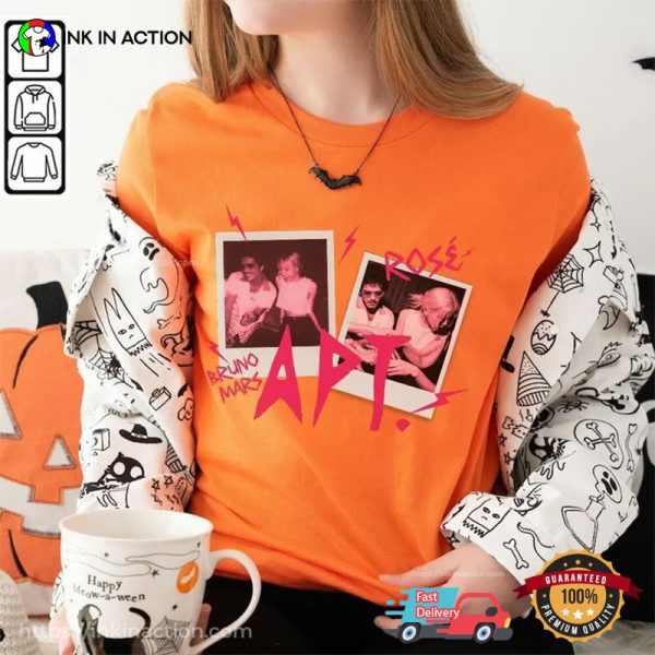 APT Rose And Bruno Instant Photo Comfort Color Tee