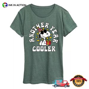 Another Year Cooler Snoopy New Year Comfort Colors T-shirt