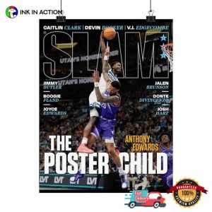 Anthony Edwards Minnesota Timberwolves Slam Poster 3