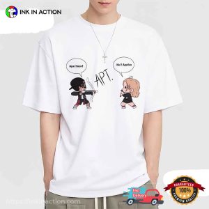 Apartment No Apateu ROSE Bruno Mars Cartoon T shirt 2