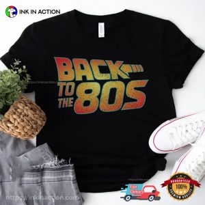 Back To The 80s Retro Style Comfort Colors T-shirt