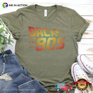 Back To The 80s Retro Style Comfort Colors T shirt 2