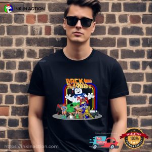 Back to the 1980's Retro Cartoon Characters T shirt 2