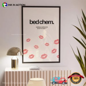 Bed Chem Sabrina Carpenter Short N' Sweet Album Music Poster 3