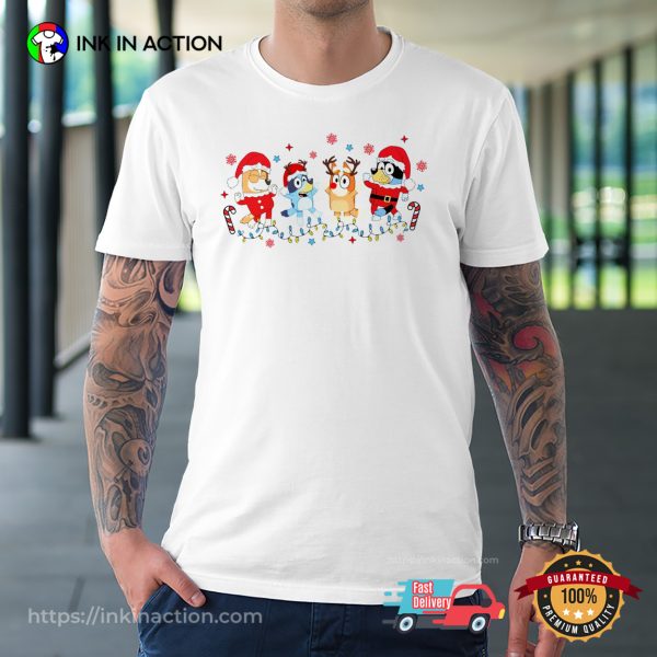 Bluey Christmas Ready To Press T-shirt