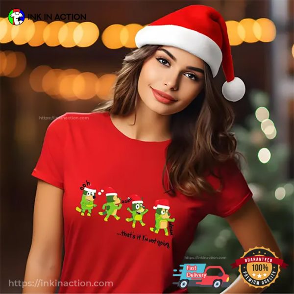 Bluey Grinchmas Comfort Colors T-shirt