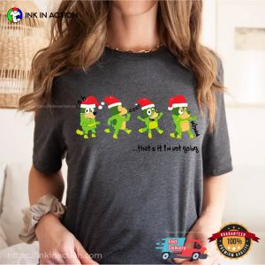 Bluey Grinchmas Comfort Colors T-shirt