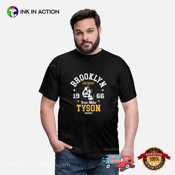 Brooklyn Iron Mike Tyson Boxing Gloves Shirt