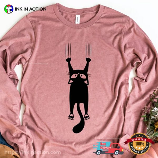 Cat Scratch Comfort Colors T-shirt