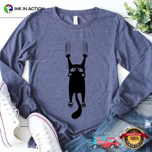 Cat Scatch Comfort Colors T shirt 3