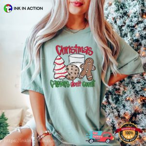 Christmas Calories Don’t Count Comfort Colors T-shirt