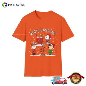 Christmas Charlie Brown Snoopy Snow Series Shirt 3