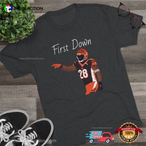 Cincinnati Joe Mixon First Down Pose Comfort Colors Shirt