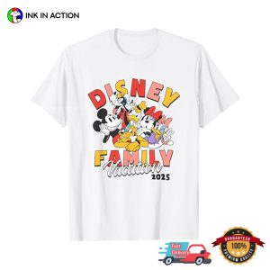 Classic Disney Family Vacation 2025 Vintage Disney World T-shirt