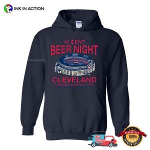 Cleveland Beer Night Vintage Game Night T shirt 2