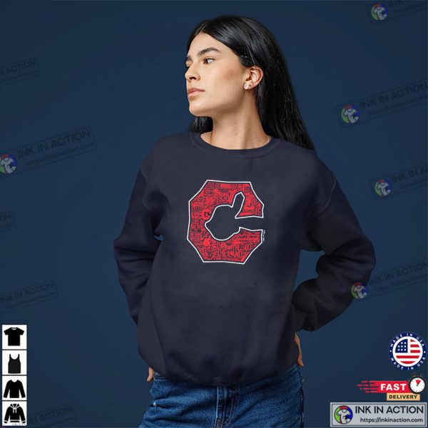 Cleveland Block C Baseball T-shirt