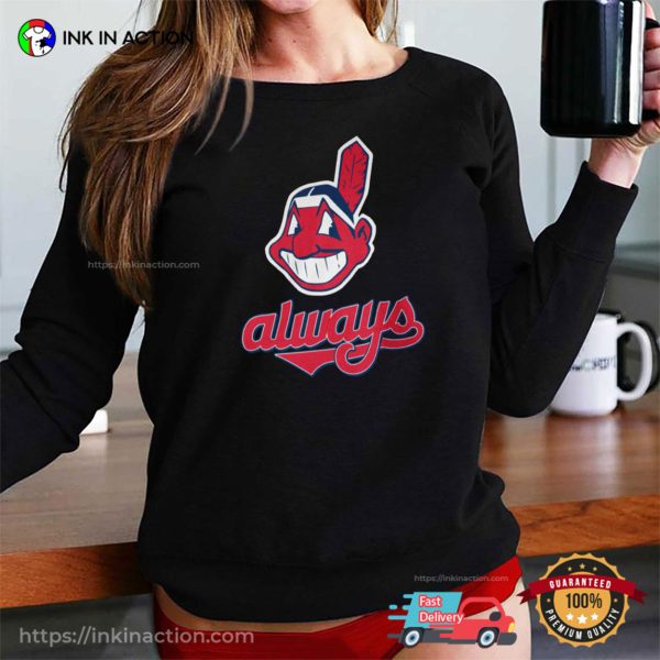 Cleveland Indians Always Chief Wahoo T-Shirt