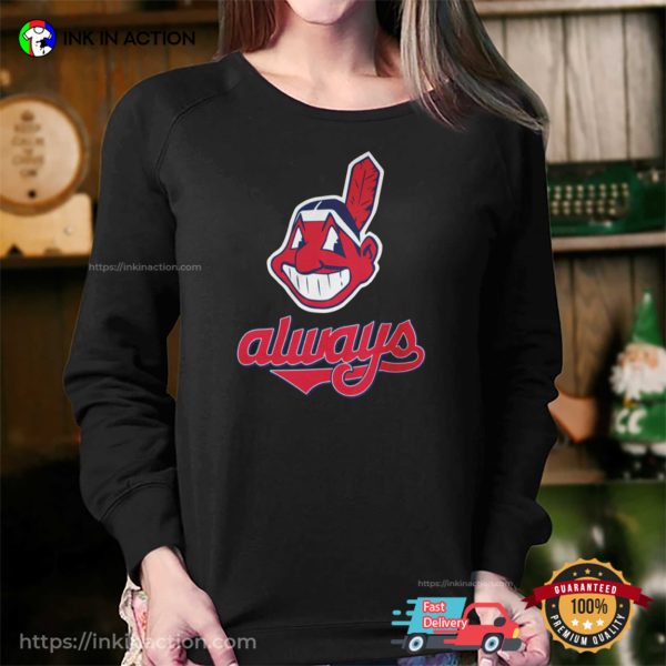 Cleveland Indians Always Chief Wahoo T-Shirt