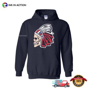 Cleveland Indians Chief Skull Tee