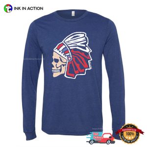 Cleveland Indians Chief Skull Tee 3