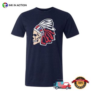 Cleveland Indians Chief Skull Tee 4