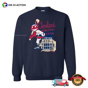 Cleveland Municipal Stadium, Cleveland Indians Baseball T-shirt