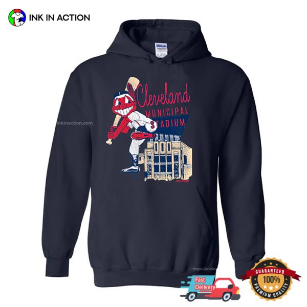 Cleveland Municipal Stadium, Cleveland Indians Baseball T-shirt