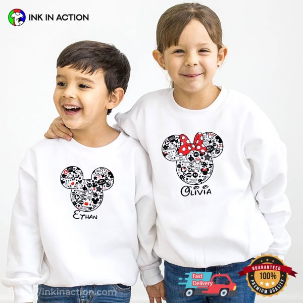 Custom Mickey And Minnie Disney Trip Couple Matching T-shirt