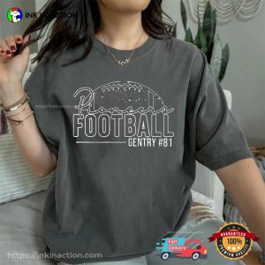 Custom Pioneer Football Mom Comfort Colors Shirt