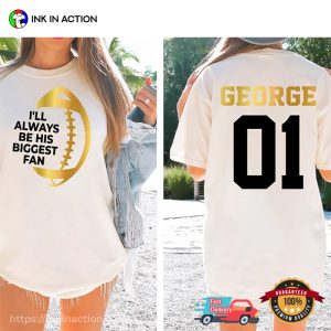 Customized Football Name Game Day 2-Sided Shirt