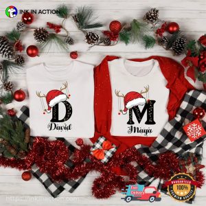 Customized Name Family Christmas T-shirt