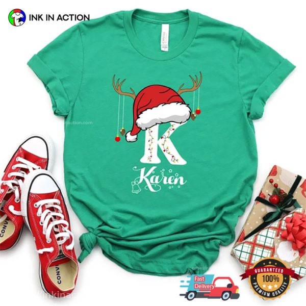 Customized Name Family Christmas T-shirt