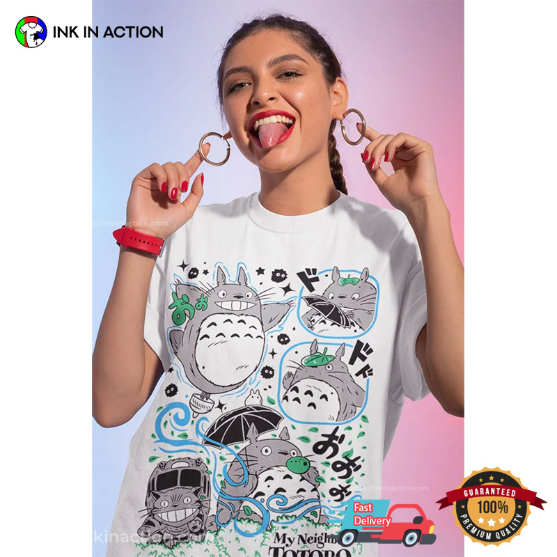 Cute Anime My My Neighbor Totoro Unisex T-shirt Cute Anime My My Neighbor Totoro Unisex T-shirt
