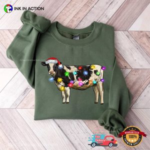 Cute Cow Christmas Merry Christmoos Shirt