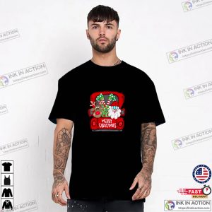 Cute Santa Claus Reindeer Christmas Truck Shirt 2