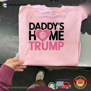 Daddy’s Home Heart Trump Head American Shirt 3