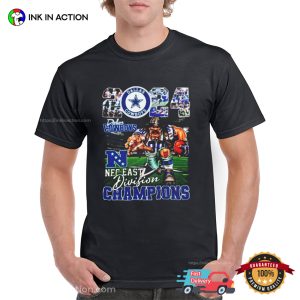 Dallas Cowboys 2024 NFC East Division Champions Mascot Shirt 3