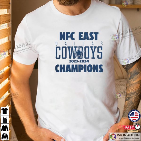 Dallas Cowboys NFC East Champions 2023-2024 Shirt