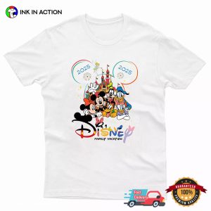 Disney Family Vacation 2025 Disneyland T shirt 3