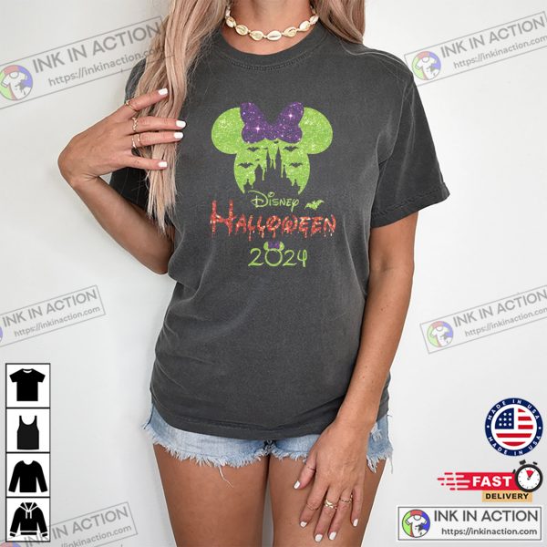 Disney Halloween 2024 Family Holidays Comfort Colors T-shirt