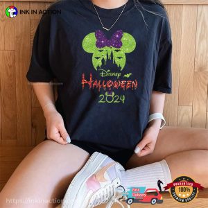 Disney Halloween 2024 Family Holidays Comfort Colors T-shirt