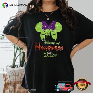 Disney Halloween 2024 Family Holidays Comfort Colors T shirt 3