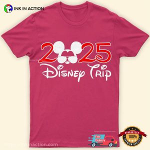 Disney Trip 2025 Celebration Graphic Comfort Colors Tee