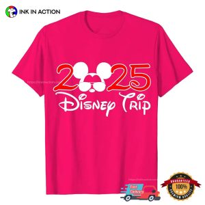 Disney Trip 2025 Celebration Graphic Comfort Colors Tee 3