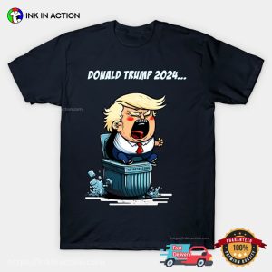 Donald Trump 2024 Garbage Pail Campaign T shirt 4