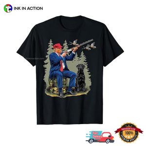 Duck Hunter Funny Hunters For Trump Election T shirt 3