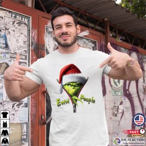 Eww People Grinch With Santa T-shirt