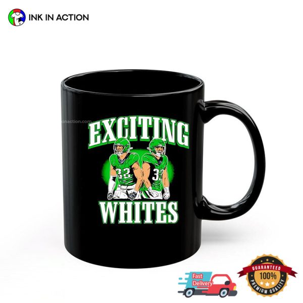 Exciting Whites Philadelphia Eagles Football Coffee Mug